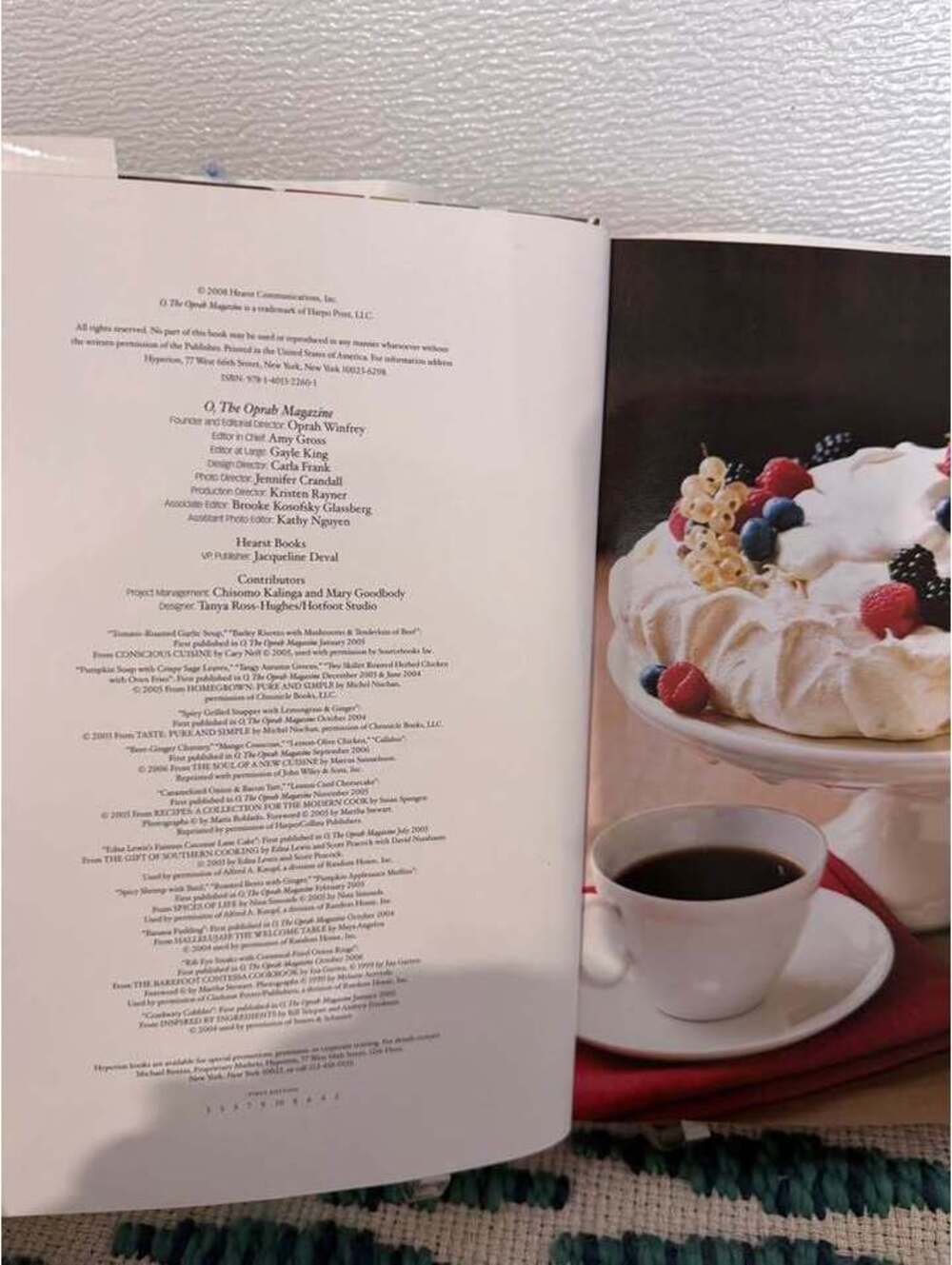 The Oprah Magazine Cookbook First Edition - Picture 4 of 8